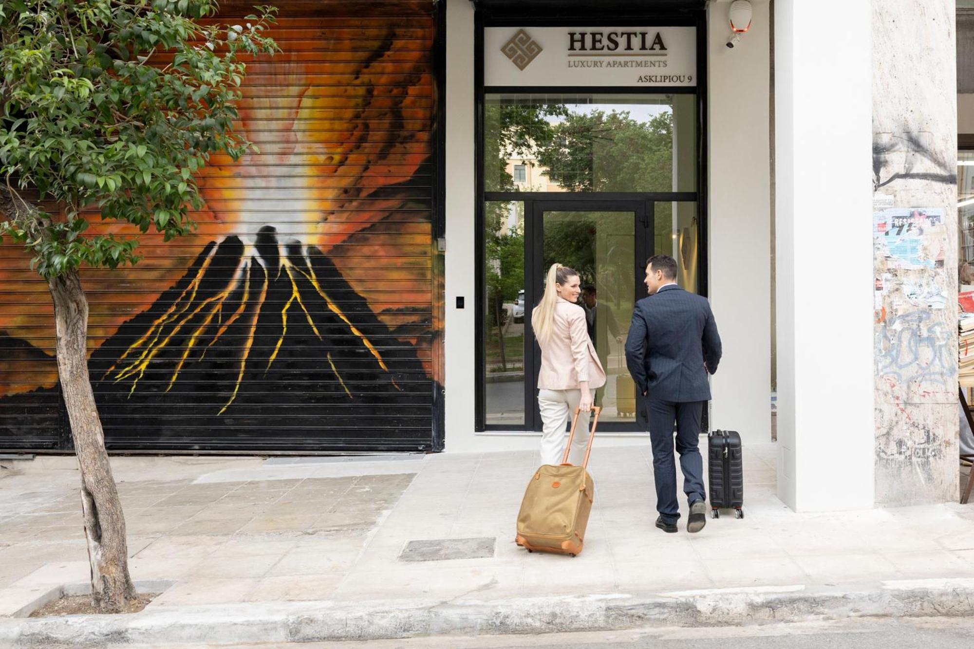 Aparthotel Hestia - Asklipiou 9 Ateny Zewnętrze zdjęcie